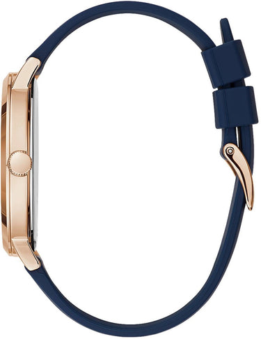 Guess Herren Armbanduhr blau U1264G3